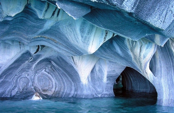 мрамор, пещера, Чили